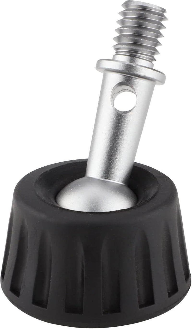 Leftfoto Anti-Slip Tripod Feet with Reinforcing Iron Ring and 3/8" Screw,for Tripod with 3/8" Screw Holes Width 37mm (3PCS) - Image 3